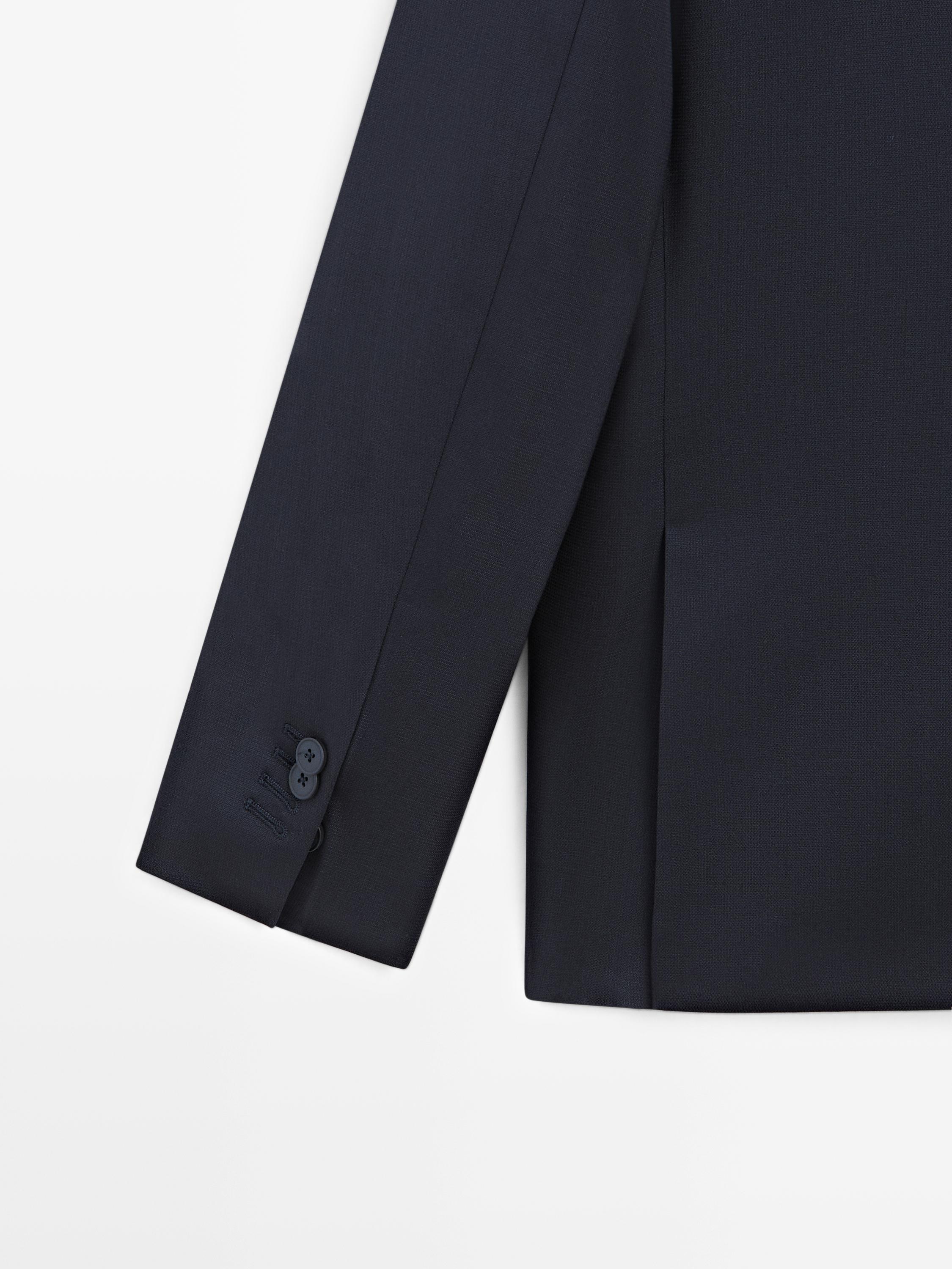 Veste de costume en laine froide